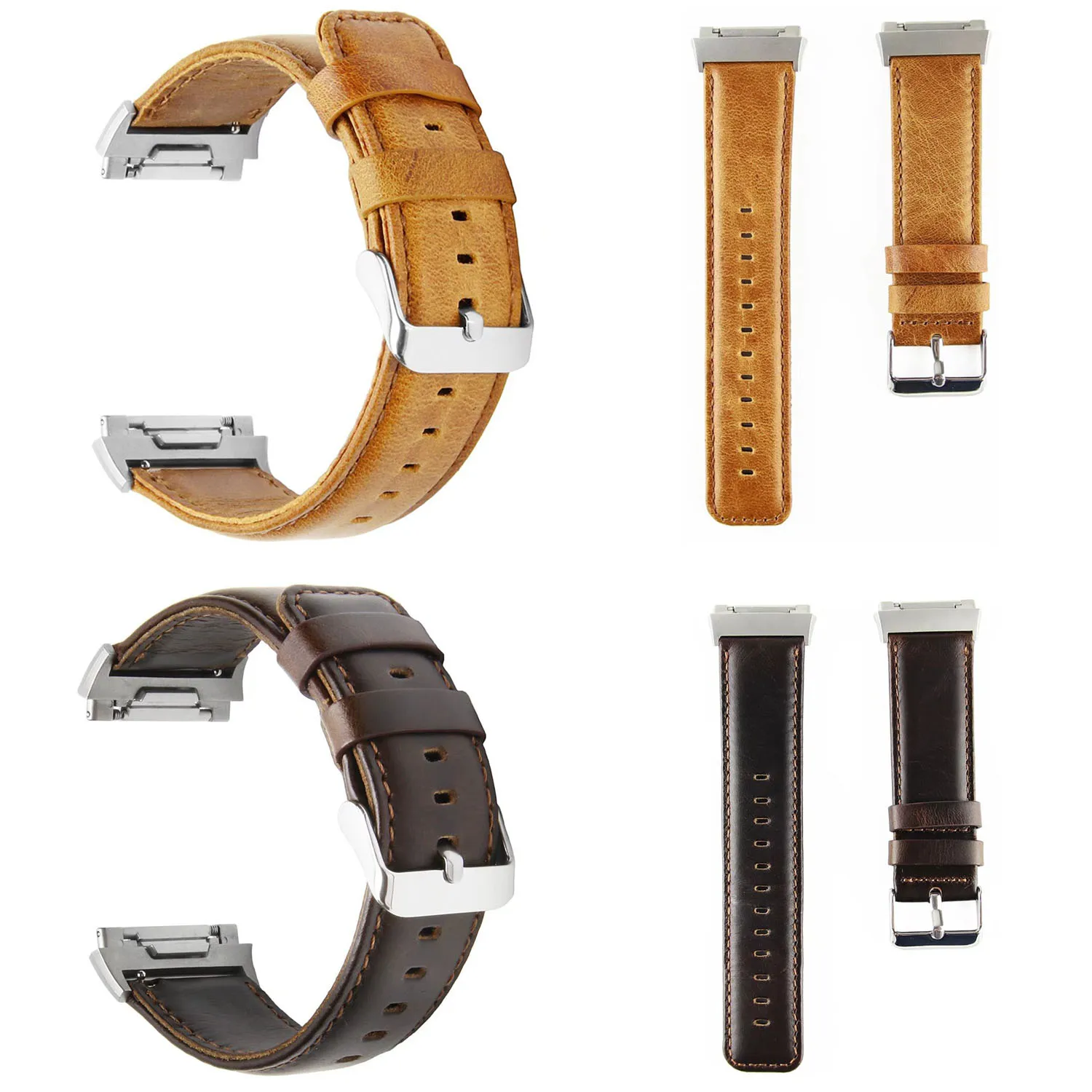 ionic leather strap