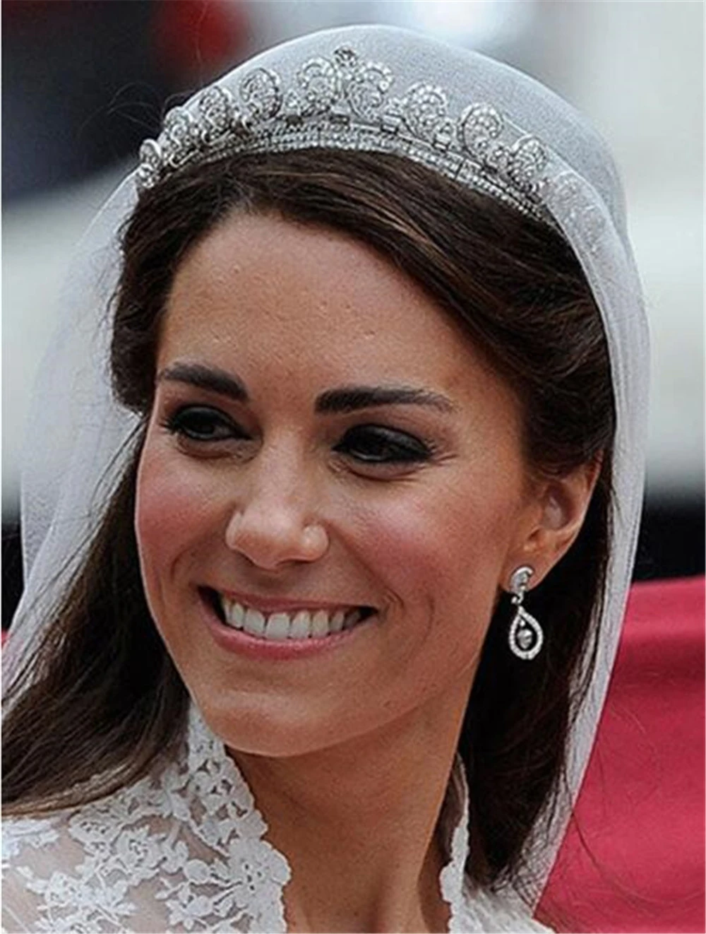 Baroque Princess Diana William Kate Bridal Crown Tiaras Boutique Rhinestone Diadem Veil Tiara Headbands Wedding Hair Accessories Hair Jewelry Aliexpress