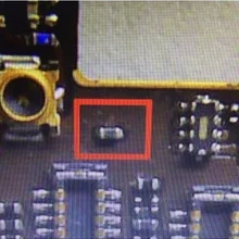 100 шт./лот нет фронтальной камеры запасная часть для iPhone 4 4G и FL21 фильтр на логическая плата, материнская плата