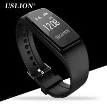 USLION S1 Bluetooth Смарт Полосы IP67 Браслет Монитор Сердечного ритма Фитнес Водонепроницаемый Smartband Браслет Для Android IOS Телефон