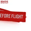 Remove Before Flight Chaveiro Key Chain for Cars Red Key Fobs OEM Keychain Jewelry Aviation Tag Embroidery Key Chains 5 PCS/LOT ► Photo 2/6