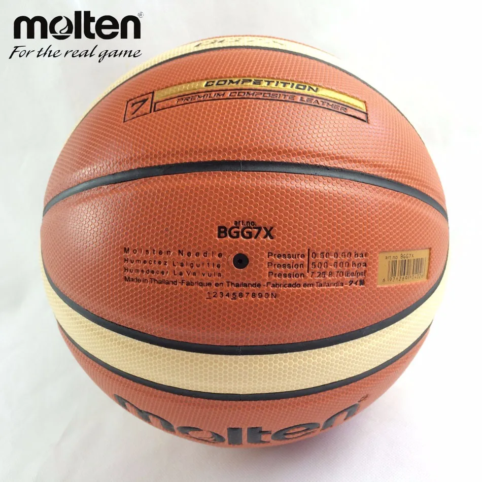 Molten GG7X Official Original Basketball Ball GG7X With Gift Pin & Net