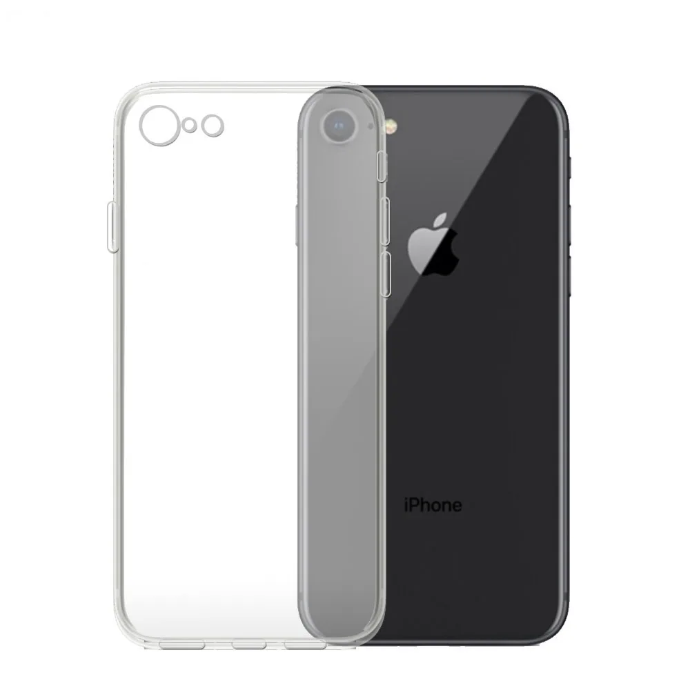 

For iPhone 7 8 Cover Super Anti-knock Shockproof Clear Soft Back Cover for iPhone 7 8 Case Cell Phone Cover Cases