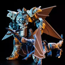 Deformation Pterosaur Dinosaur Action Figure Transformation Robots The Last Knight Storm Dragon Figure Toys for Children Dinobot transformers toys the last knight premier edition steelbane deluxe dinobot slug autobot sqweeks action figures collection model