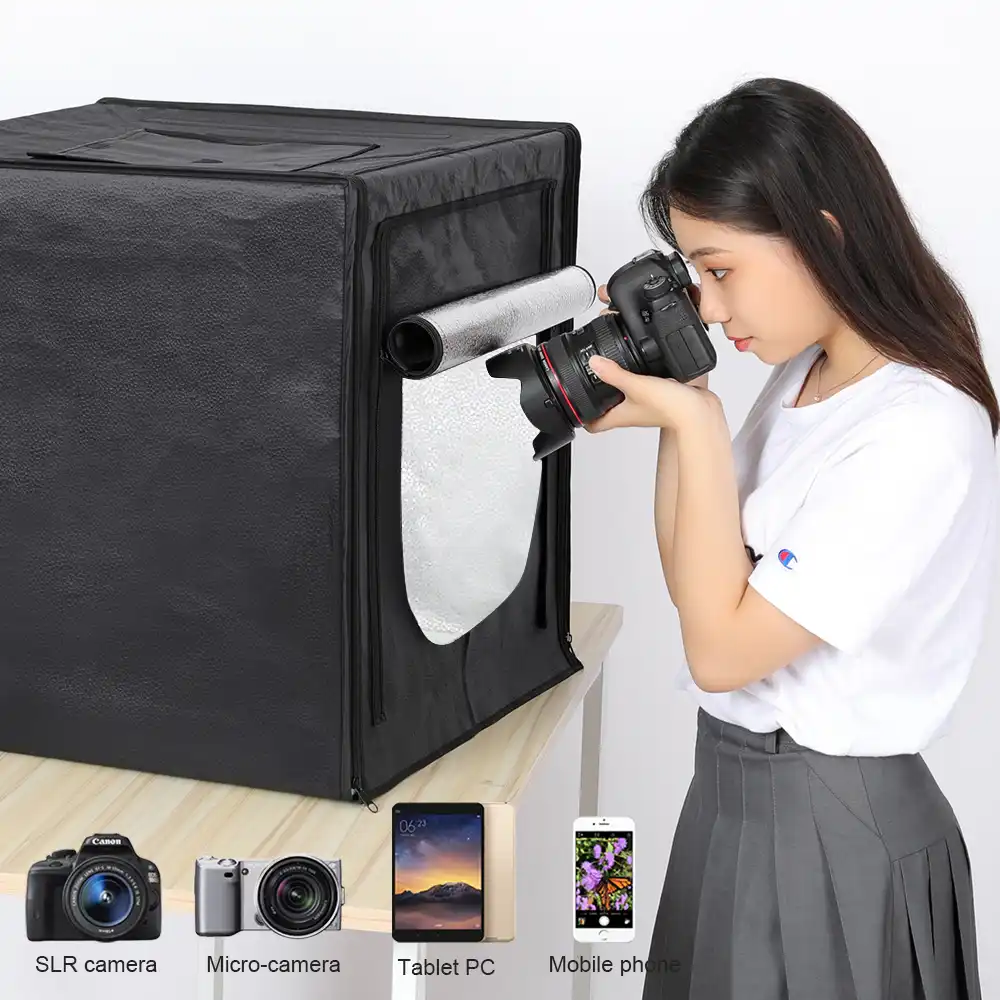 tabletop light box photography