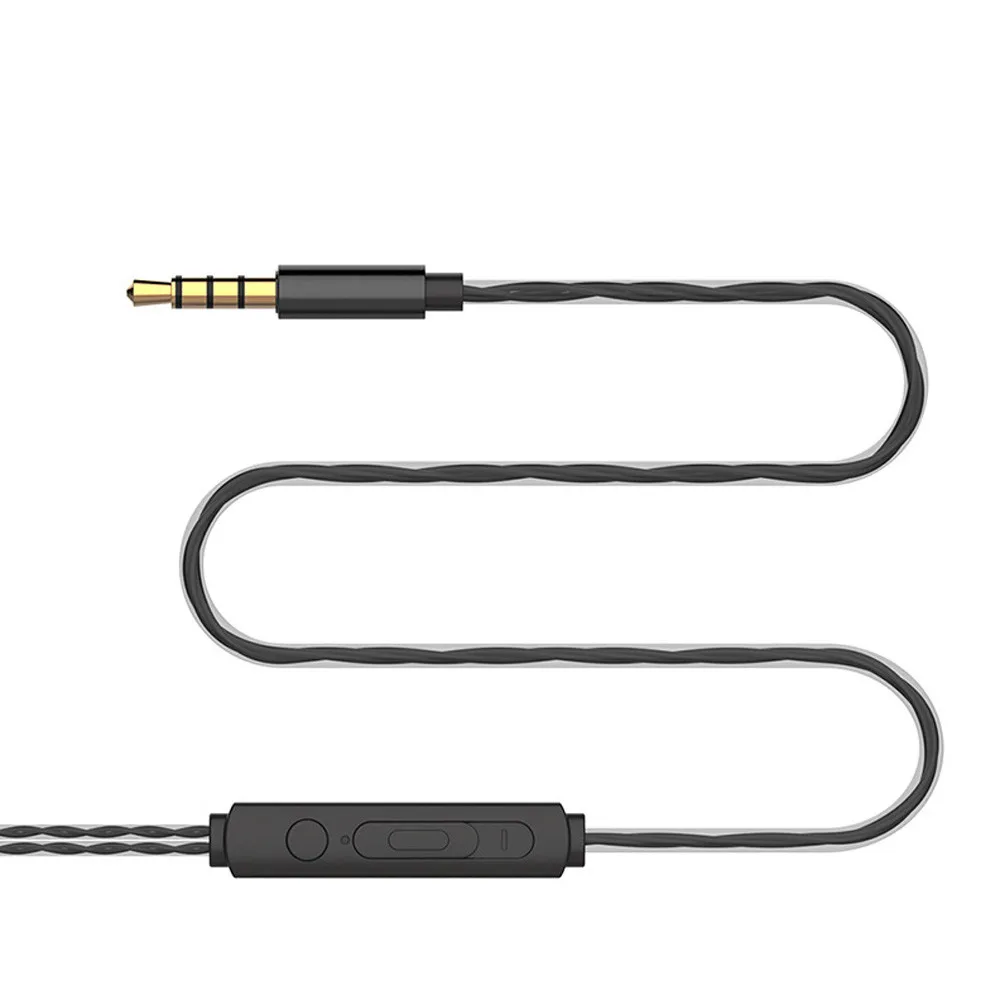 2019 Stylish 3.5mm With Mic Super Bass Music In ear Stereo Headset Earphone Earbuds for most device,tablet,phones,computer,etc.