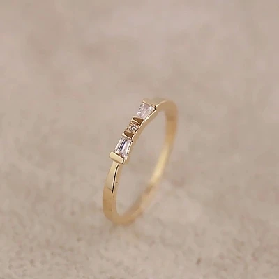Mini bowknot shape design ring and exauisite gold plated in special price for women who love sweet style | Украшения и аксессуары