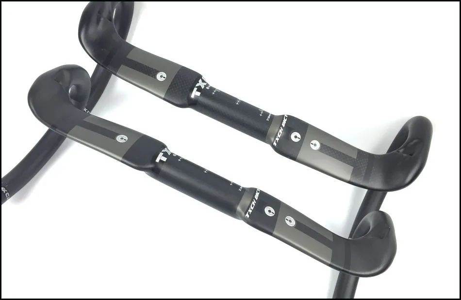 

31.8 caliber whole carbon fiber bicycle handlebar bending Road Handlebar