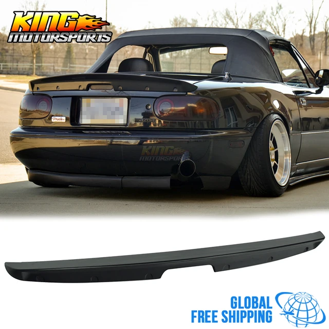 fit 90 97 mazda miata mx5 mk1 unpainted kg works style abs trunk kg works miata