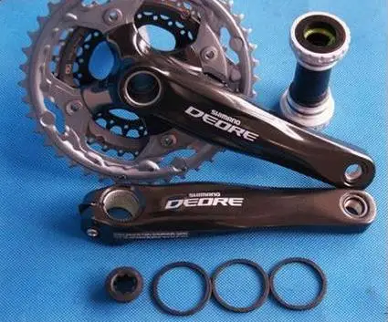 Deore FC M590 Crankset 3*10s 30S MTB велосипедная цепь M590|Шатун и передняя звездочка велосипеда| |