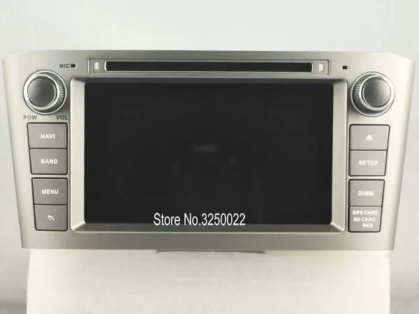 Top Android 9.0 Car Dvd Navi Player FOR TOYOTA AVENSIS 2005-2007 audio multimedia auto stereo support DVR WIFI DAB OBD all in one 1