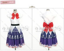 Faldas superiores de Anime Touhou Project Inmaterial y Desaparecidos Potencia Ibuki Suika Cosplay top + falda + correa