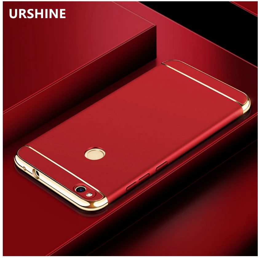 

For Huawei Honor 8 Lite Case Bumper Gold Plating 360 Degree Full Protective Cell Phone Cover for Huawei Honor 8 Accessories Capa
