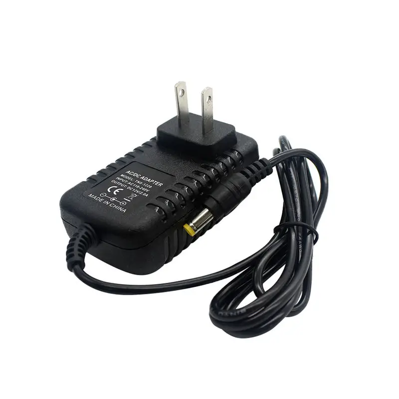 

Ac/Dc 12V 2A 24W Power Supply Adapter Transformer For 5050 3528 Led Strip Light Us Plug #8