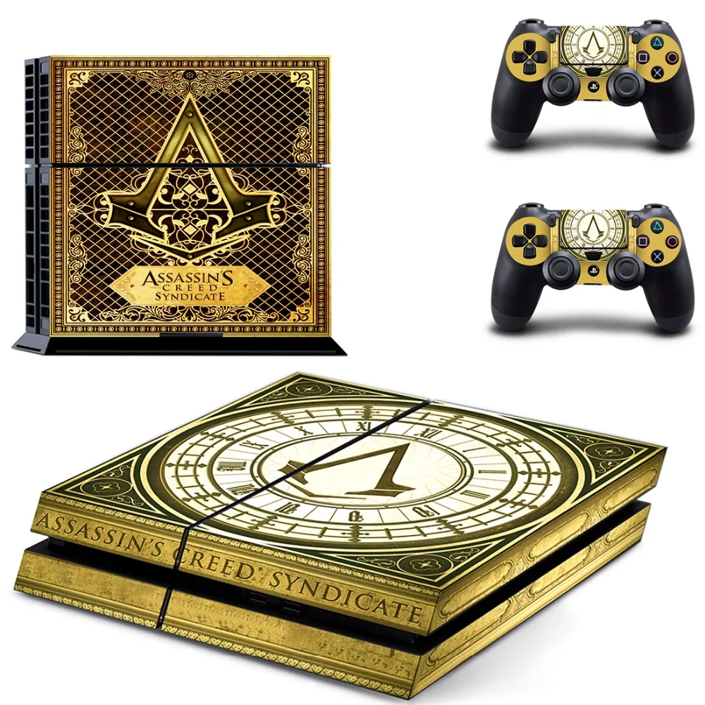

ASSASSIN'S CREED SYNDICATE PS 4 Sticker PS4 Skin for Sony PS4 PlayStation 4 and 2 controller skins
