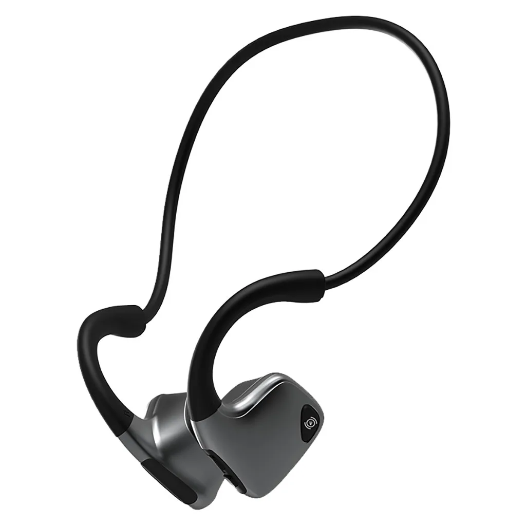 Беспроводная Bluetooth гарнитура с ушным крючком костной проводимостью Спортивная