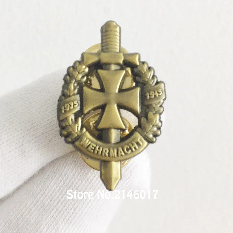 30mm High World War II Army Military Lapel Pin WW2 German Army Military