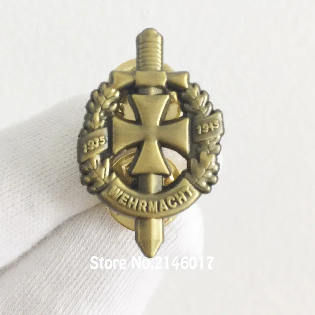 30mm High World War II Army Military Lapel Pin WW2 German Army Military