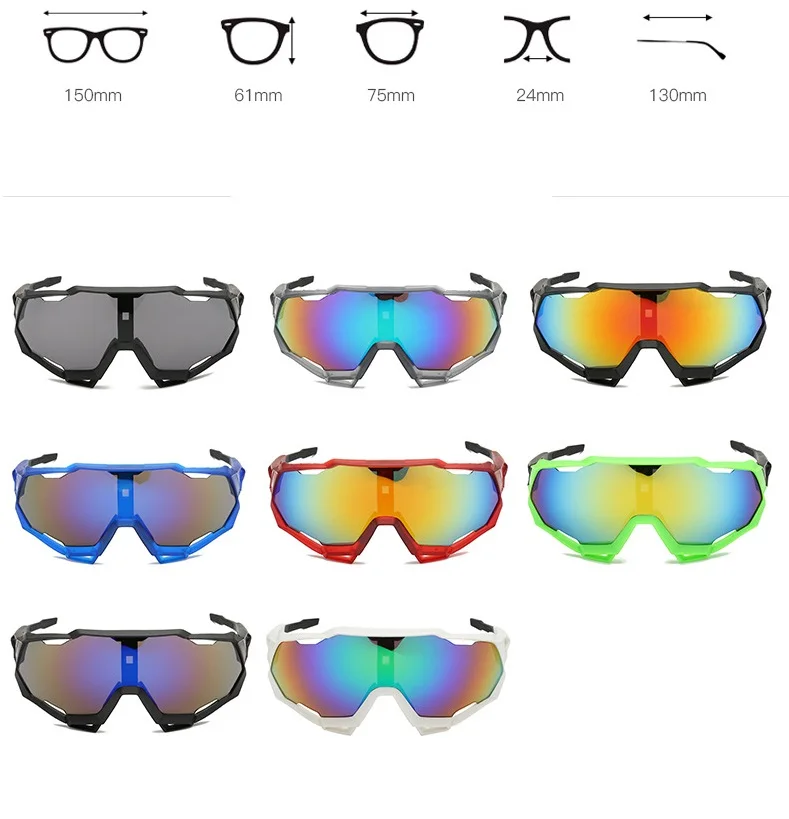 Модные очки унисекс для велоспорта, спортивные солнцезащитные очки на открытом воздухе, солнцезащитные очки Gafas Ciclismo для велоспорта, очки для бега