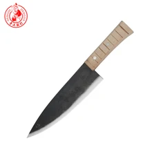 DENGJIA Ручная ковка многоцелевой кухонный нож острый и прочный бытовой и мясник нож для мяса и нож для нарезки