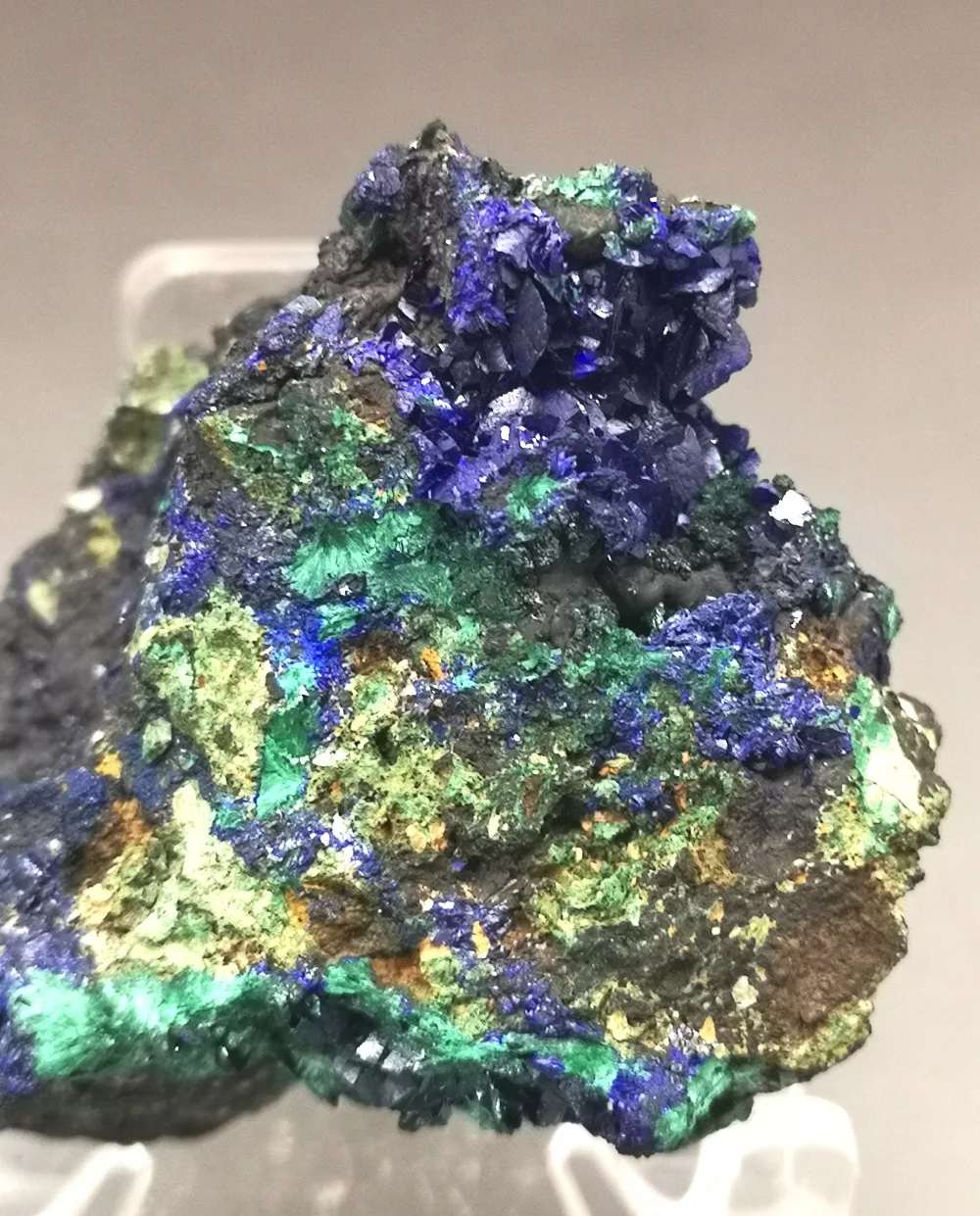 

78g Natural azurite and malachite symbiotic mineral crystal healing crystals Collection ornamental stone