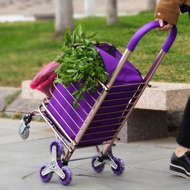 Shopping Cart Climbing Stairs Folding Shopping Cart Small Cart