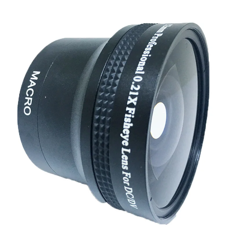 Foleto УФ-фильтр 52 мм с 0.21x Широкоугольный макро объектив "рыбий глаз" 0,21 рыбий глаз фильтров для объектива для canon nikon sony 52 мм объектив d3100 d3200 d3000