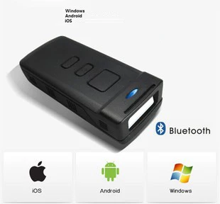 Портативный беспроводной Bluetooth сканер штрих кода CT20 для iOS Android мобильных