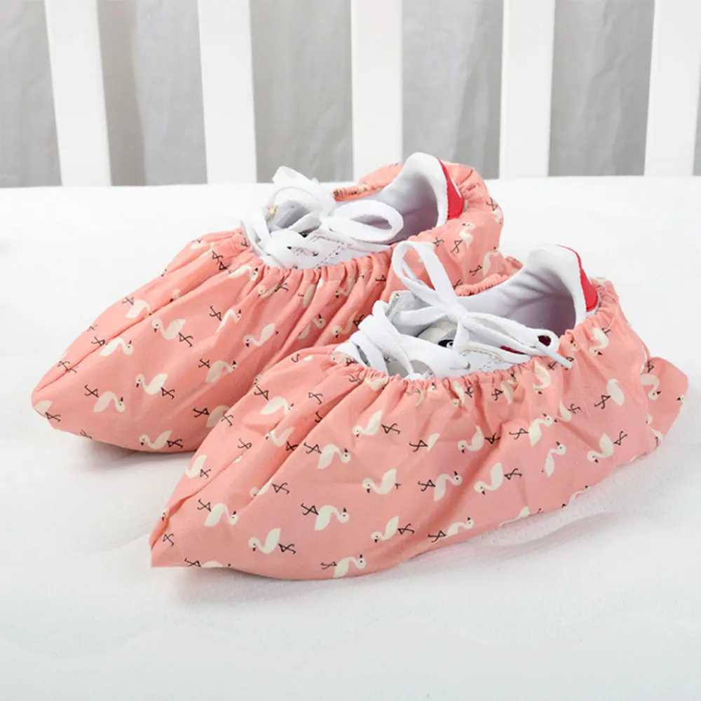 3pairs/set Reusable Shoes Cover Unisex Dust proof Anti slip Shoe Covers