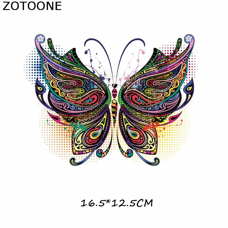 ZOTOONE термопечать ПВХ крутой Лев лиса патчи для одежды утюгом Переводные животные