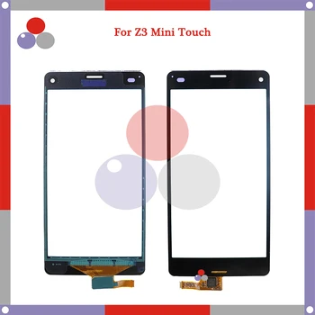 

10pcs/lot High Quality For Sony Xperia Z3 Compact Z3 Mini D5803 D5833 Touch Screen Panel Sensor Digitizer Outer Glass Lens