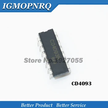 

20PCS CD4093BE DIP-14 4093BE DIP CD4093 DIP-14 4093BE new original