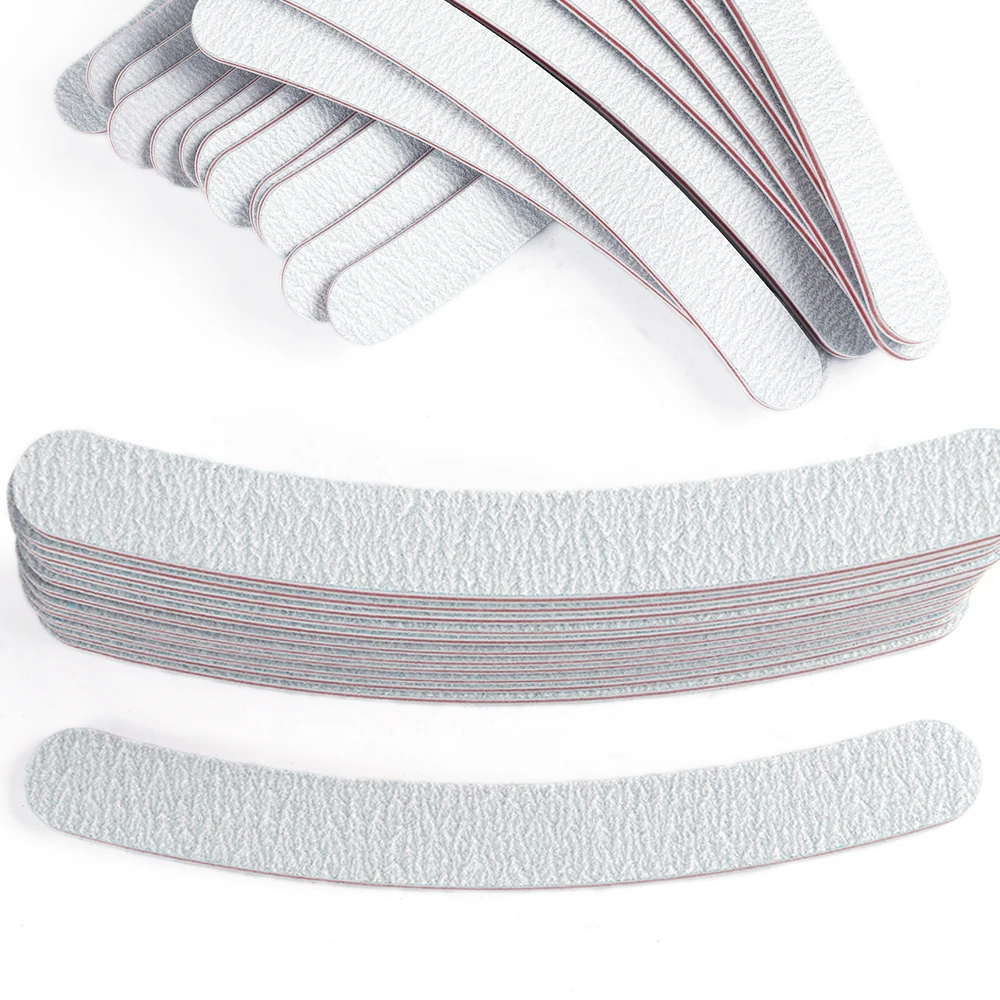 

5Pcs/Set Grey Professional Nail File Manicure Buffer For UV Gel Polish Double Sided Sponge Nail Sanding Block Buffing File LA842