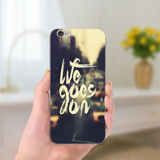 Inspirational Motivational Quotes Soft TPU Phone Cases Transparent