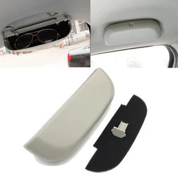 

New Gray Car Auto Acc Sunglasses Case Holder Glasses Storage Cage Box Organizer for Honda Vezel HR-V HRV 2014 2015 2016 2017