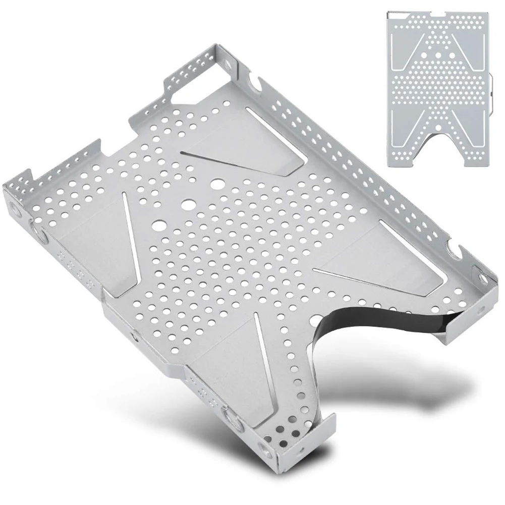 

Hard Disk Holder Durable Support Replacement Slide Iron Silver Protector Accessories With Screws Base Tray Mounting For PS4 Slim