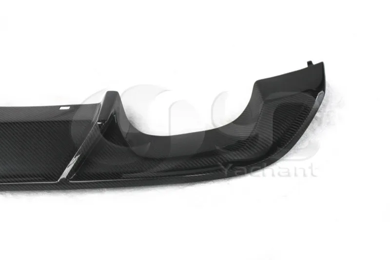 2014-2016 VW GOLF 7 VII MK7 MK VII R Rline Hatchback Pre-Facelift Revozport Style Rear Bumper Diffuser CF  (26)
