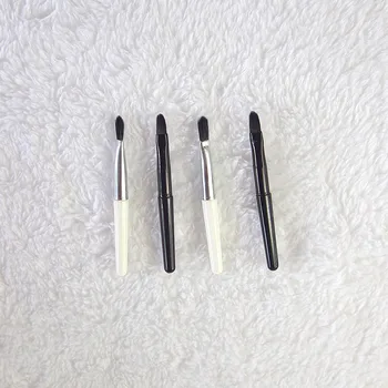 

2/10/100pcs Black White Makeup Lip/Eye Brush of Eyeshadow Case Foundation Brush Compact Lipstick Container Cosmetics Beauty Tool