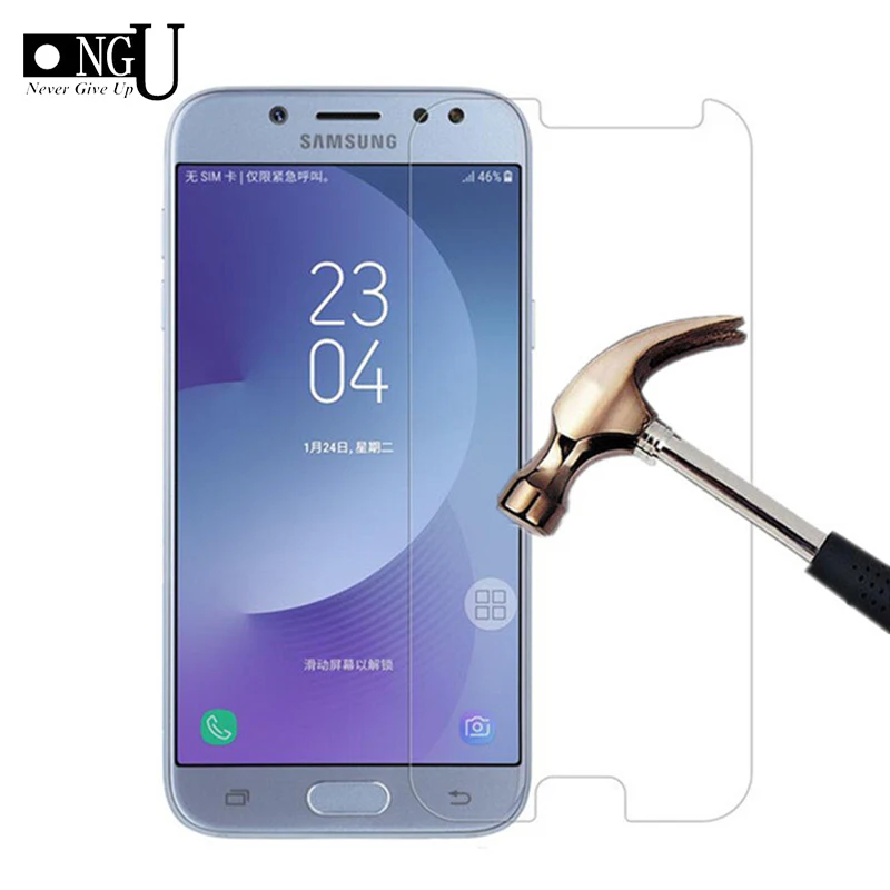 

Tempered Glass For Samsung Galaxy J7 2017 Screen Protector Glass For Samsung Galaxy J730 J730F/DS J7 Pro Protective Film 2.5D