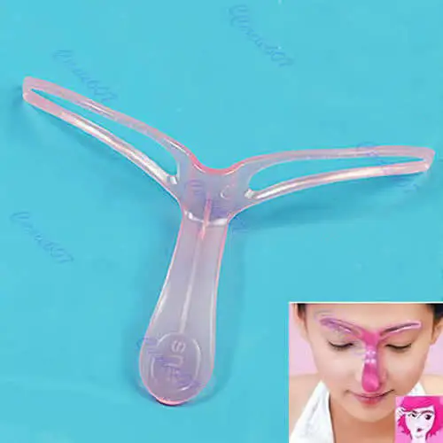 

YAS 10 pcs/lot Professional Eyebrow Template Stencil Shaping DIY Beauty Kit & Tool Pro