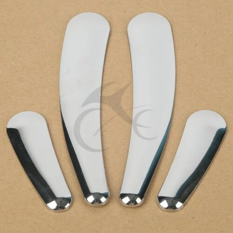 

Motorcycle Chrome Frame Inserts Set For Harley Softail Slim Deluxe Cross Bones FLS FLSTN FXSTC FLSTF 08-17 16 15 14 13 12 11