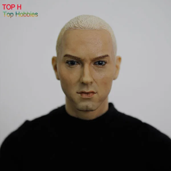 

1/6 Head Sculpt KUMIK Eminem Carving 13-50 Eminem Rapper Singer Fit 12 Inch Phicen Hot Sideshow Toys TTL Enterbay Custom Figure