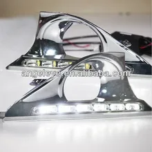 2012- год Camry Aurion 6 шт. светодиодные фары дневного света Противотуманные фары дневного света V1