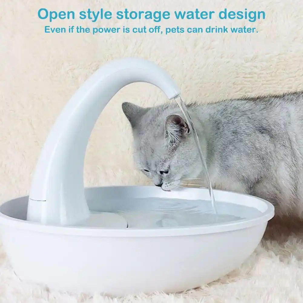 yeni kugu pet su sebili kedi besleme su akan cesme ile kedi kopek su sebili otomatik geri donusum pet malzemeleri cat feeding watering supplies aliexpress