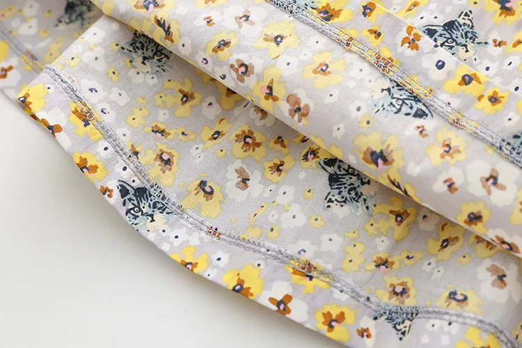 2018 Summer 2-10 Years Sexy Heart Shape Backless Floral Full Print Princess Dance Party Prom Little Kids Girl Cottoning Dress (18)