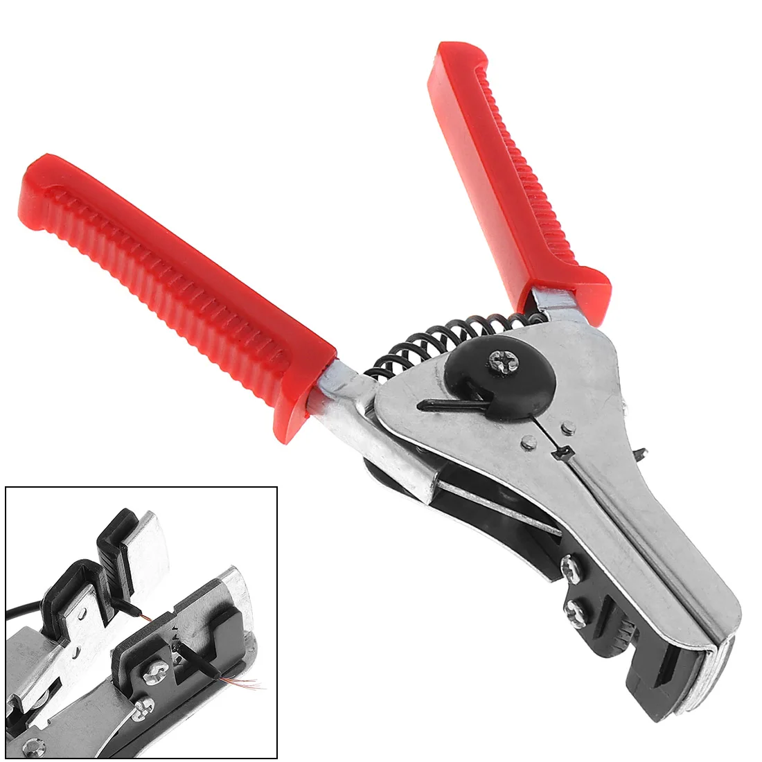 

7 Inch Multifunction Automatic Wire Stripper Crimping Pliers B-type 6 holes Plastic Handle for Broken / Tight / Stripping Line