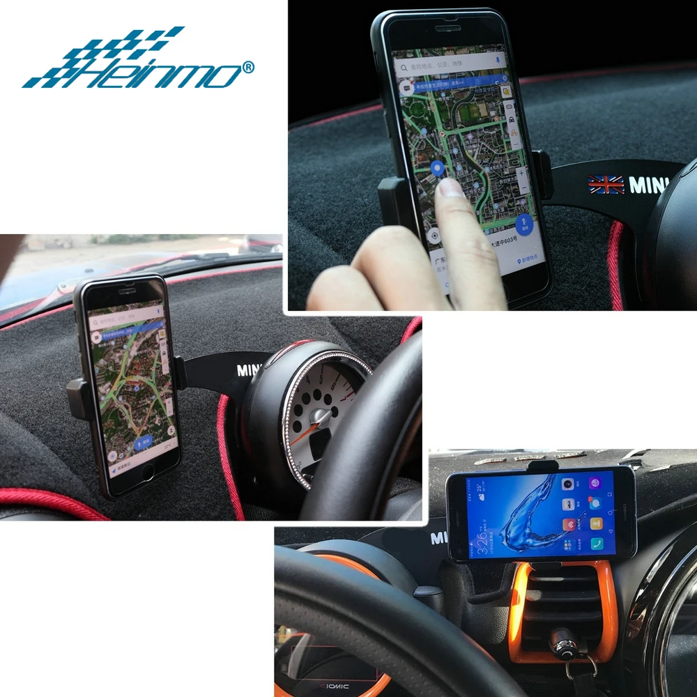 Для MINI Cooper R56 R57 R55 R60 R61 gps подставка автомобильный держатель телефона для MINI Countryman Clubman F55 F60 F54 аксессуары для MINI F56