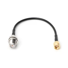 RG174 РЧ Пигтейл кабель F мама к SMA Мужской Коаксиальный RF отрезок провода расширения кабель