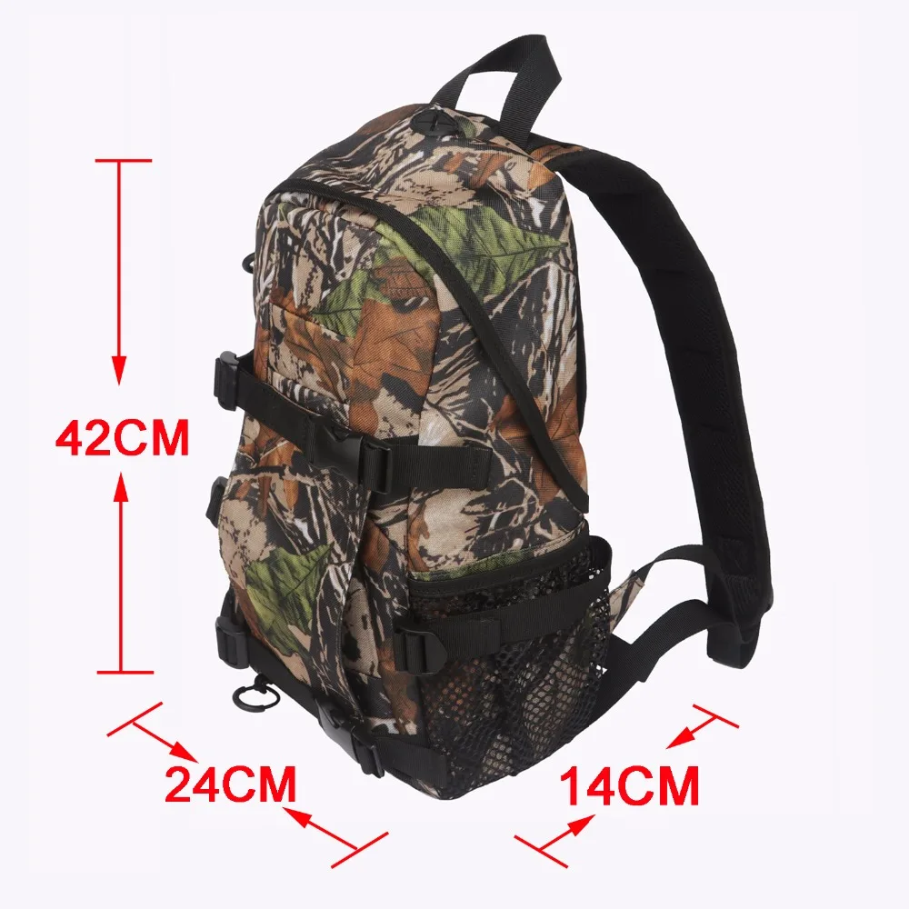 Tourbon охотничий рюкзак тактический Открытый стрельба нейлоновая сумка w/большая емкость для путешествий Пешие прогулки альпинистские сумки