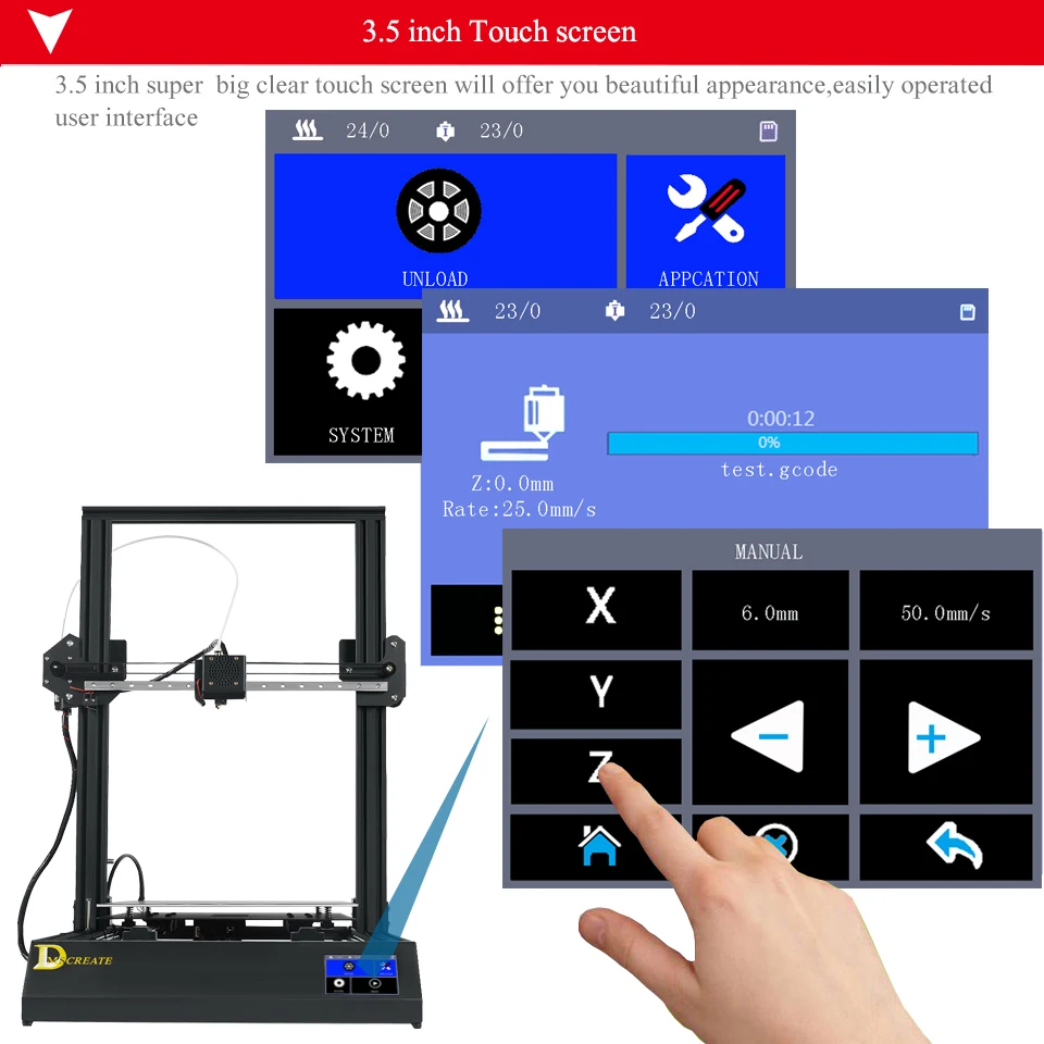DP-X 3d printer 2-2